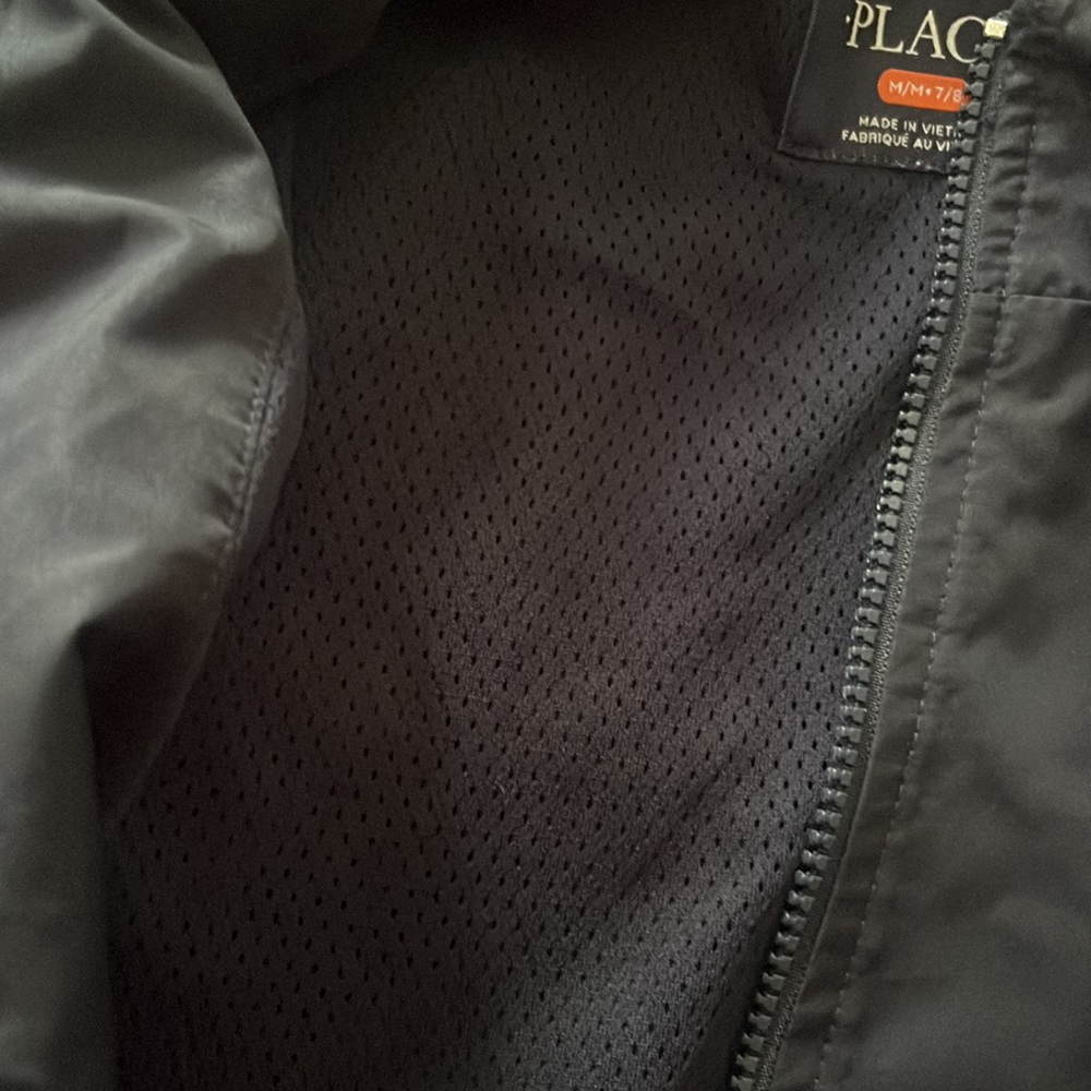 EUC The Children’s Place navy jacket, sz 7/8 - Picture 5 of 5